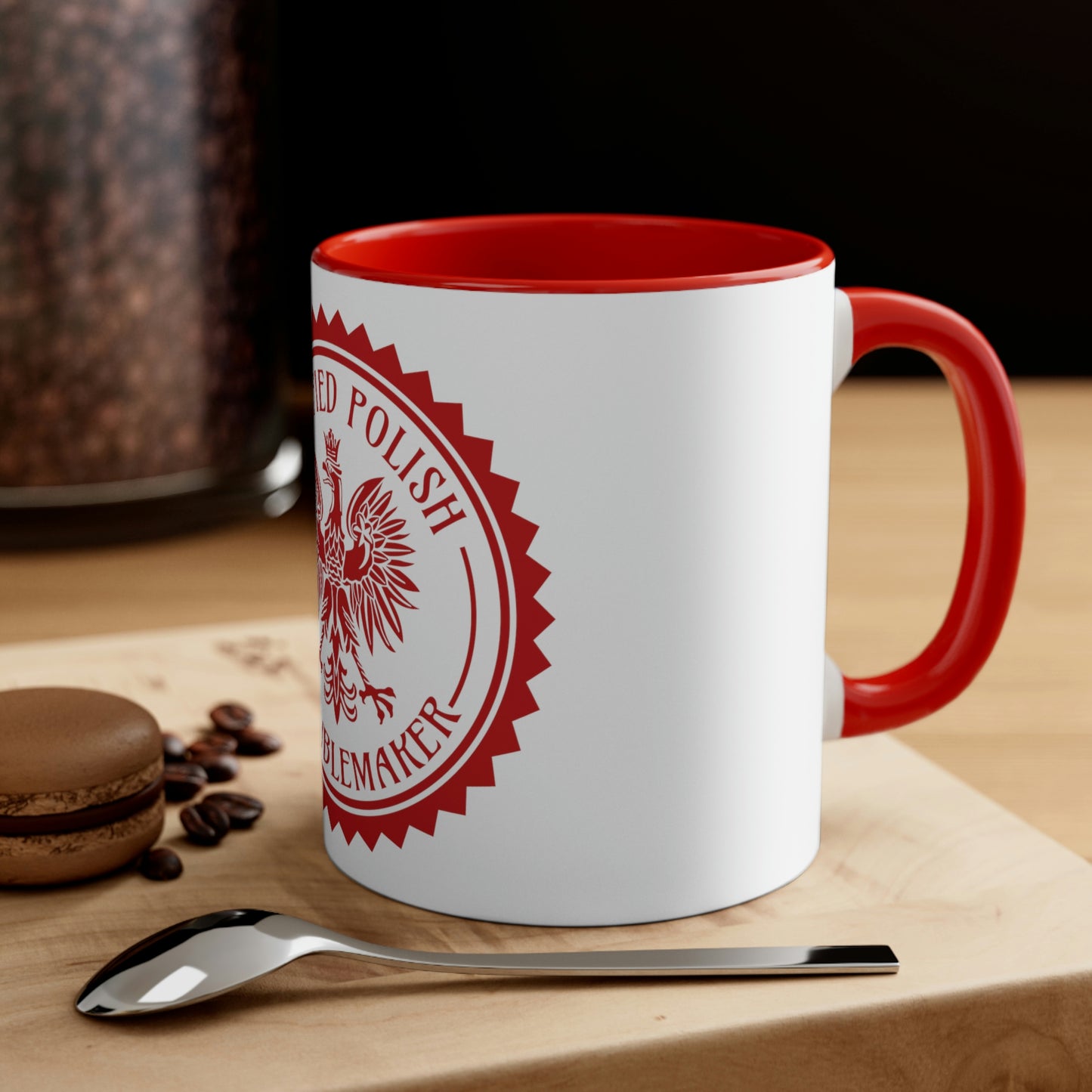 Certified Polish Troublemaker Accent Mug