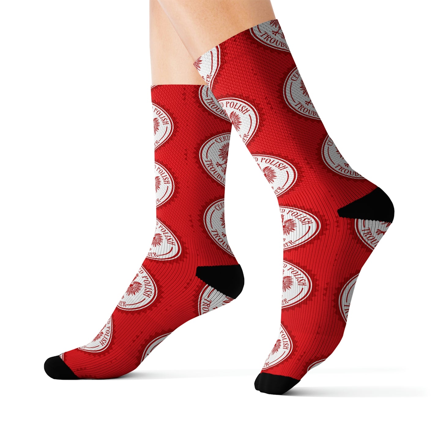 Deep Dive Threads Certified Polish Troublemaker Socks