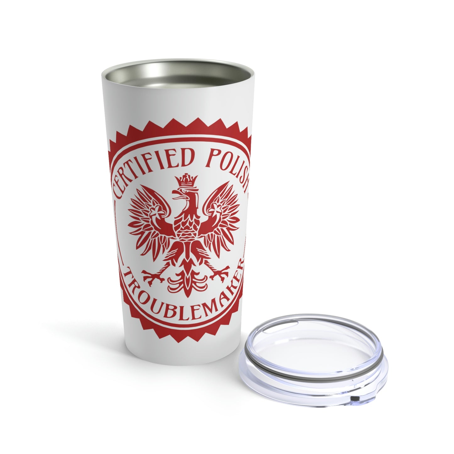 Deep Dive Threads Certified Polish Troublemaker 20oz Insulated Tumbler
