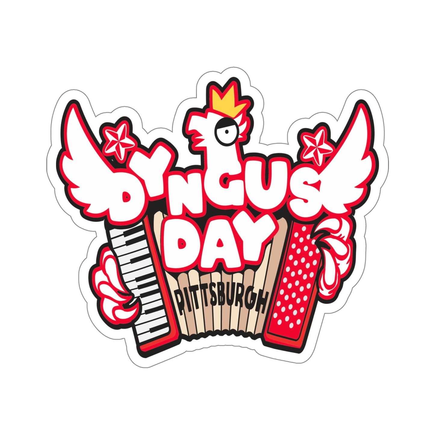 Dyngus Day Pittsburgh Sticker