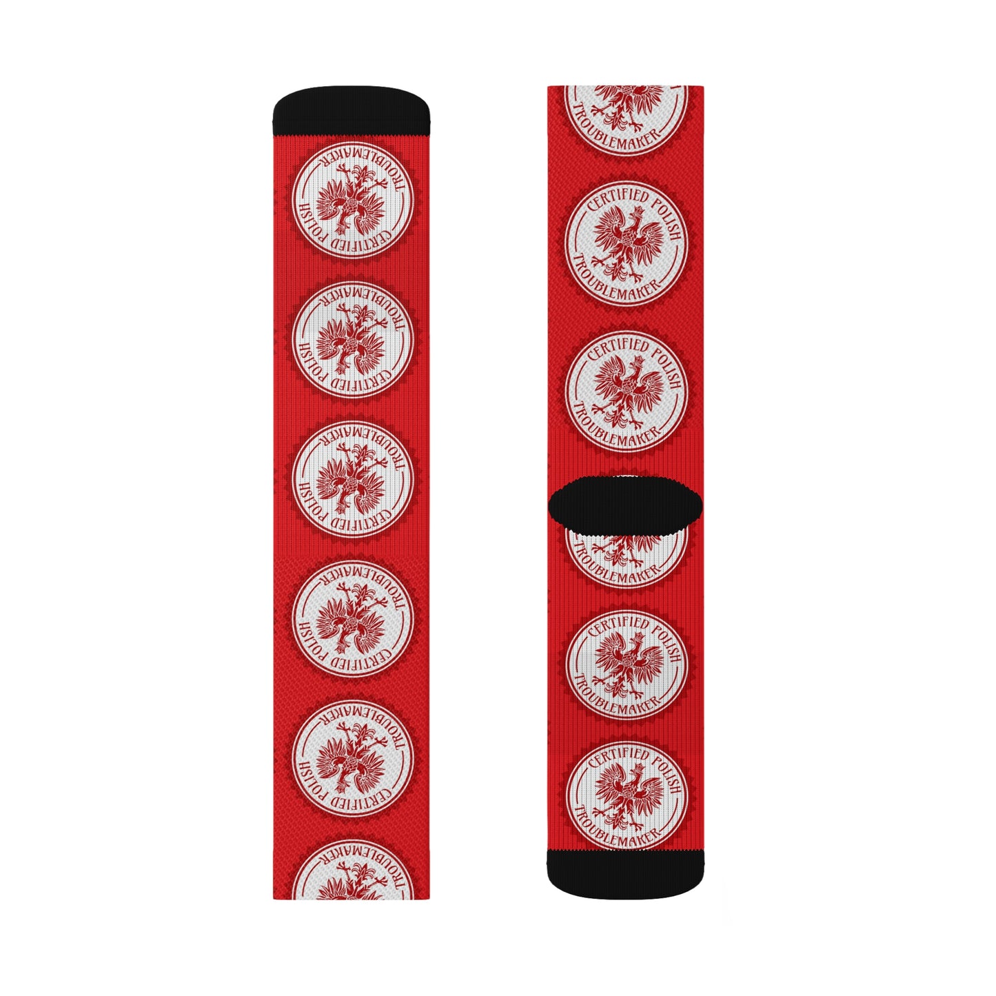 Deep Dive Threads Certified Polish Troublemaker Socks